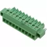 Terminal Block 10Pin 3.81 đực chân thẳng Vặn Ốc